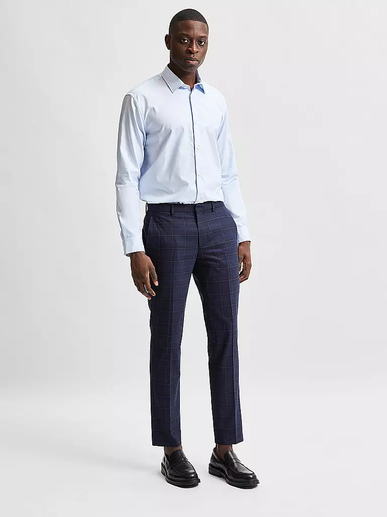 SELECTED | Chemise Slim Fit SLHSLIMETHAN | Bleu