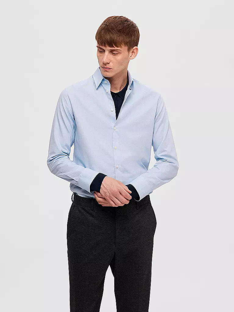 SELECTED | Chemise Slim Fit SLHSLIMSOHO | hellblau