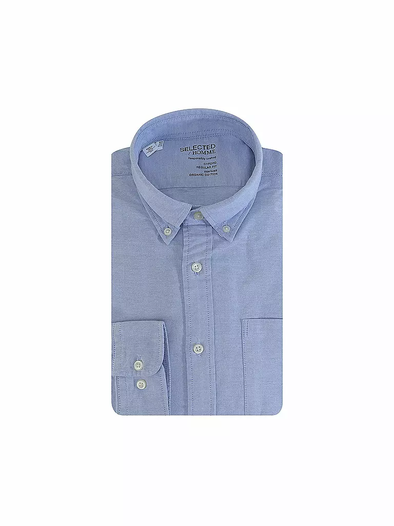 SELECTED | Chemise | Bleu