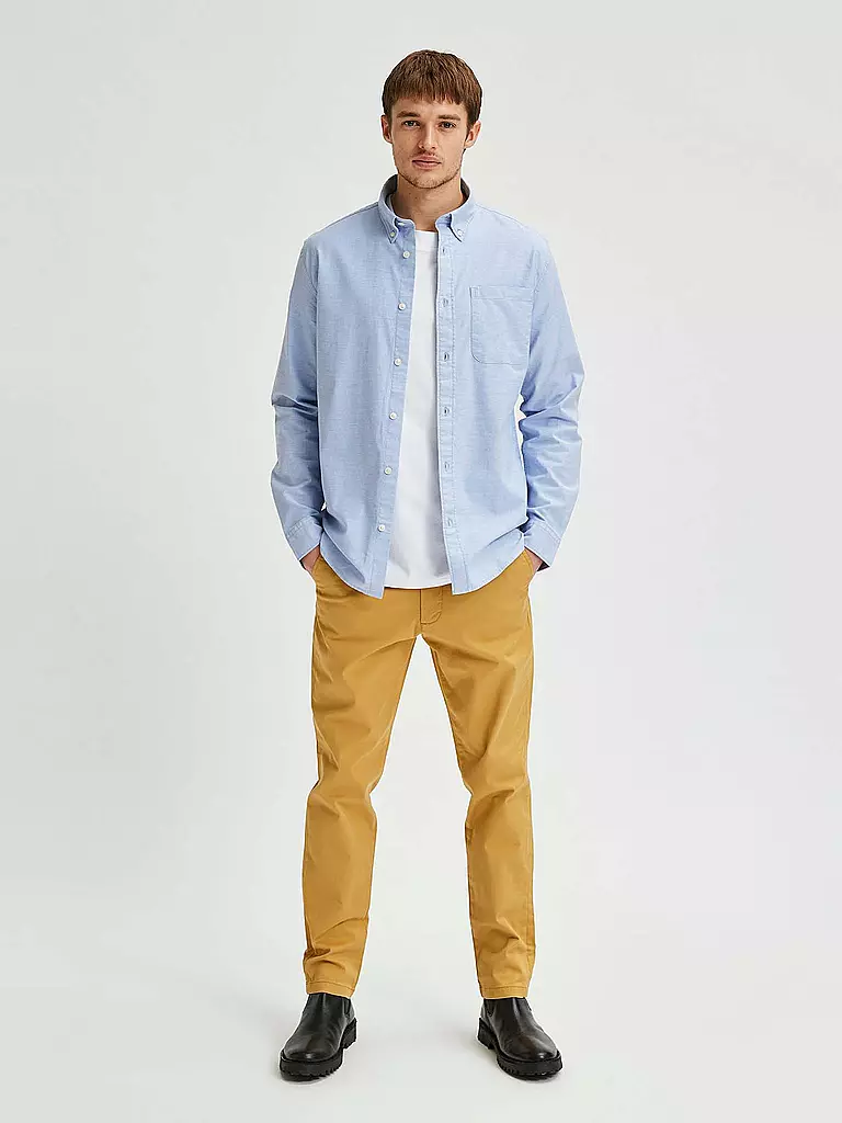 SELECTED | Chemise | Bleu
