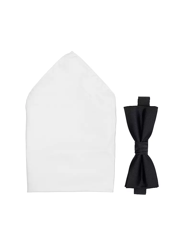 SELECTED | Coffret cadeau avec nœud papillon et pochette de costume SLHBERTEL | schwarz