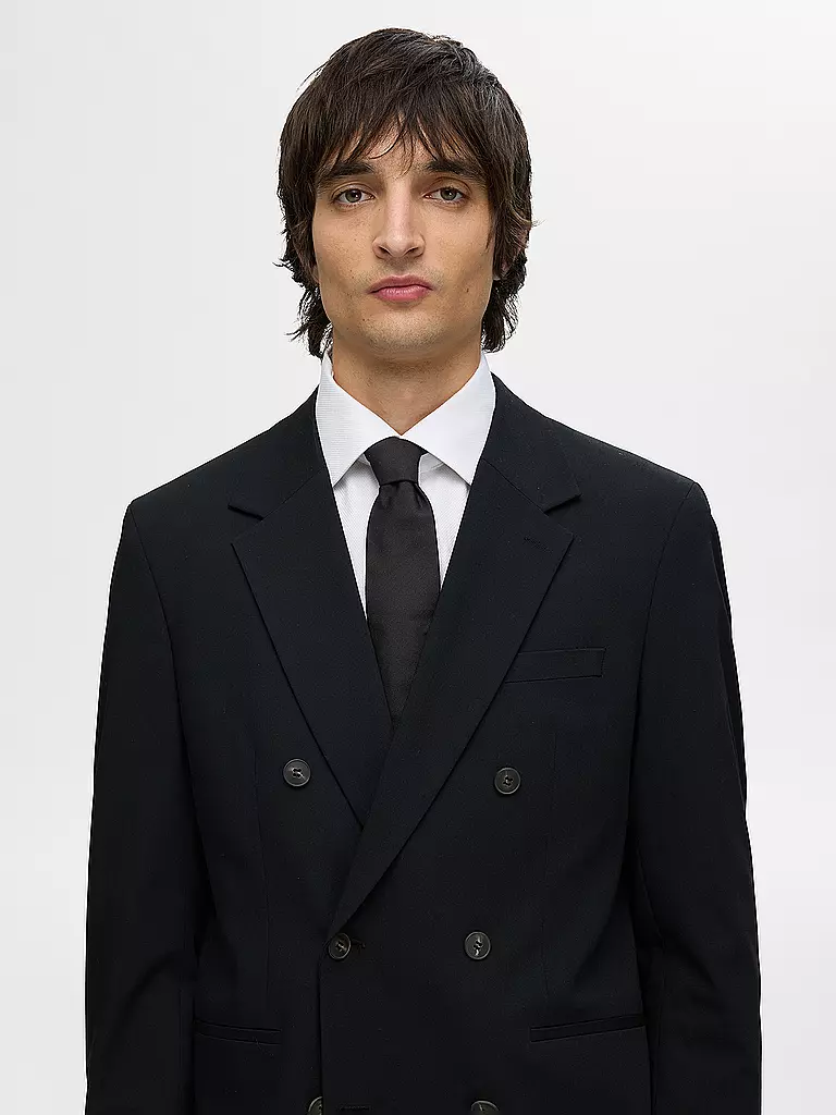 SELECTED | Cravate SLHPETER | schwarz