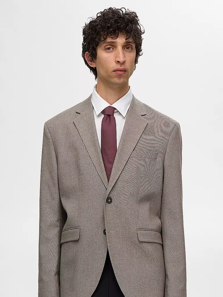 SELECTED | Cravate SLHPETER | dunkelrot