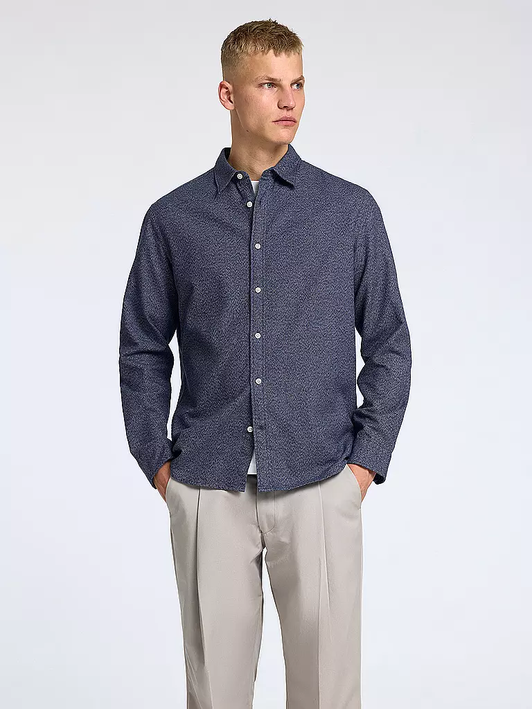 SELECTED | Flanellhemd SLHREG-OWEN | Bleu