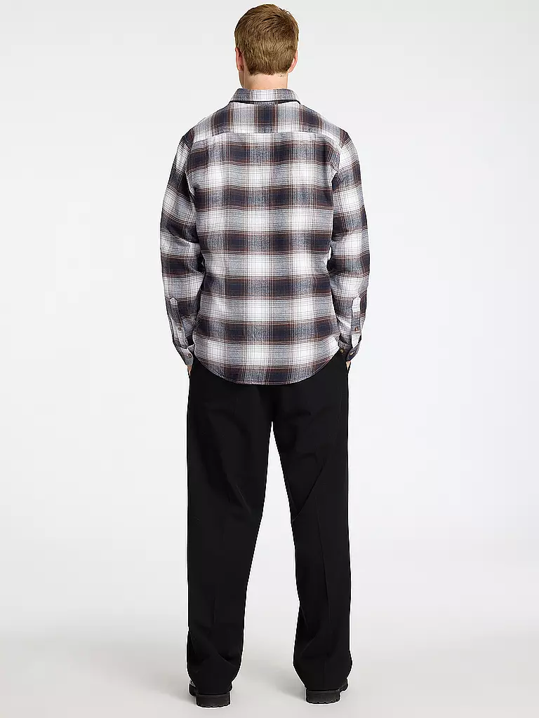 SELECTED | Flanellhemd Slim Fit SLHSLIMOWEN | Blanc