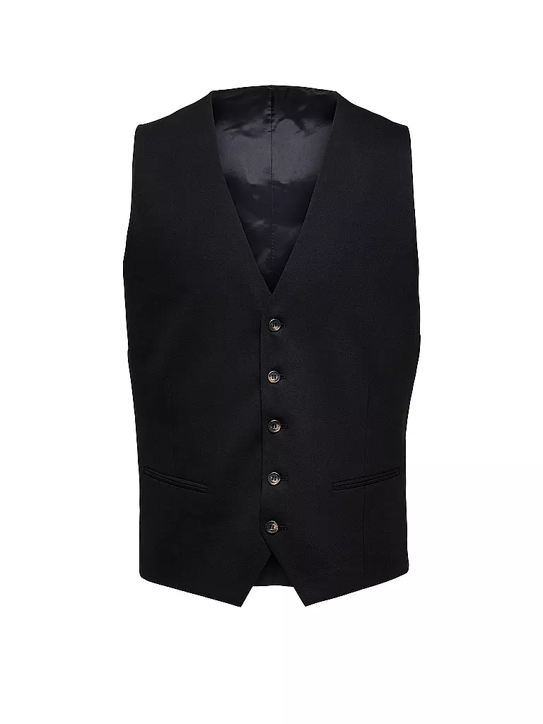 SELECTED | Gilet de costume SLHSLIM-NEIL | schwarz