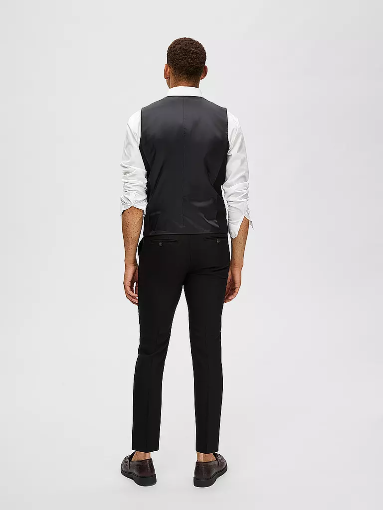 SELECTED | Gilet de costume SLHSLIM-NEIL | schwarz