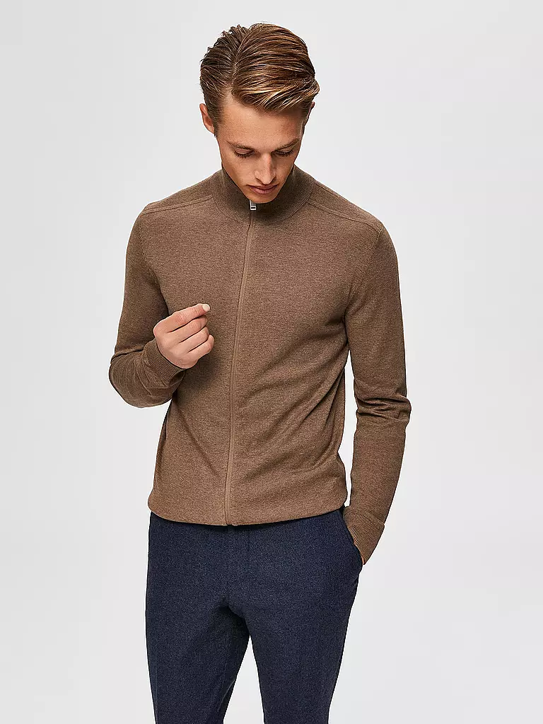 SELECTED | Gilet en tricot | braun