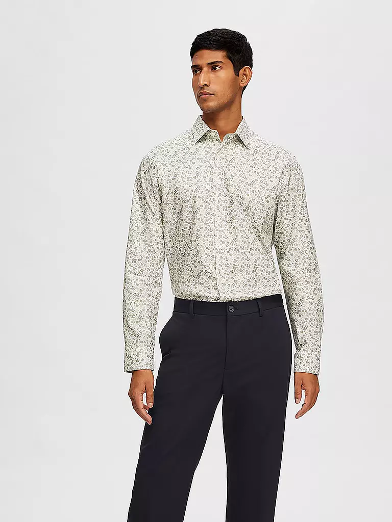 SELECTED | Hemd Slim Fit SLHSLIMSOHO | Blanc