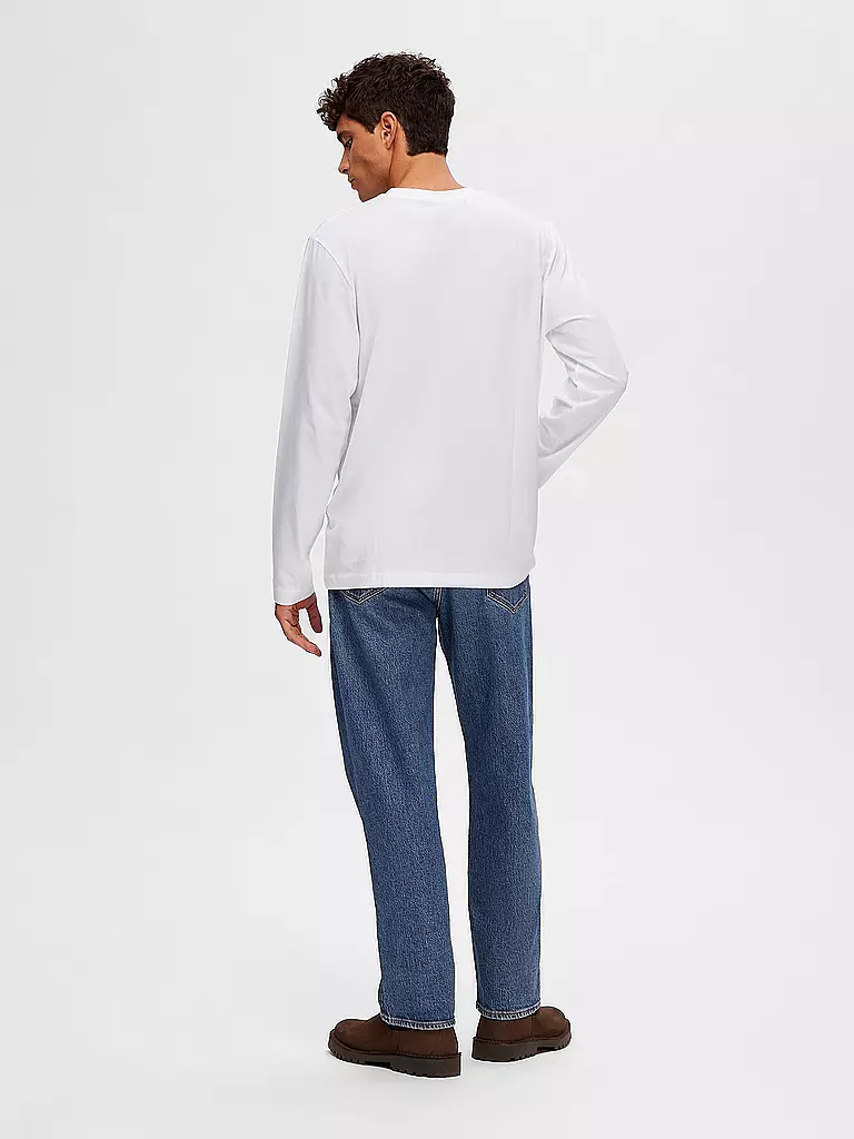 SELECTED | Langarmshirt SLHASPEN | Blanc