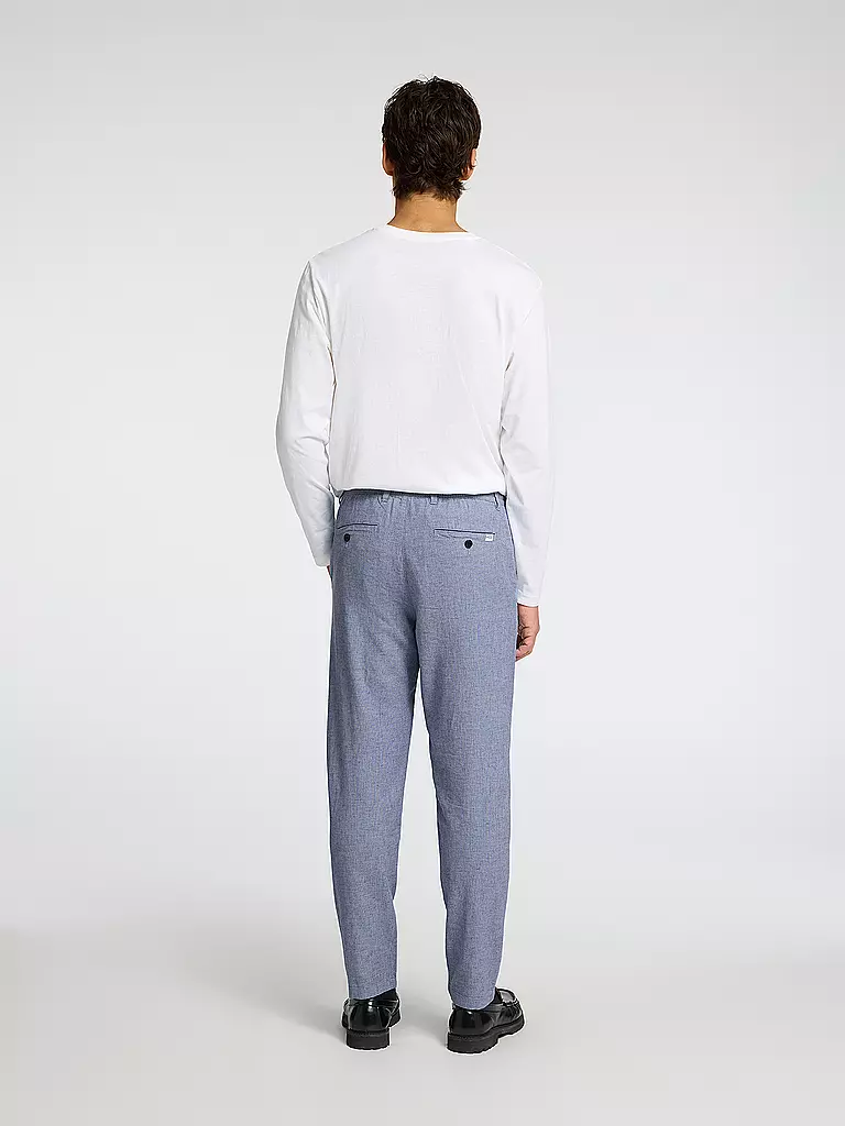 SELECTED | Leinenhose SLH172 | blau