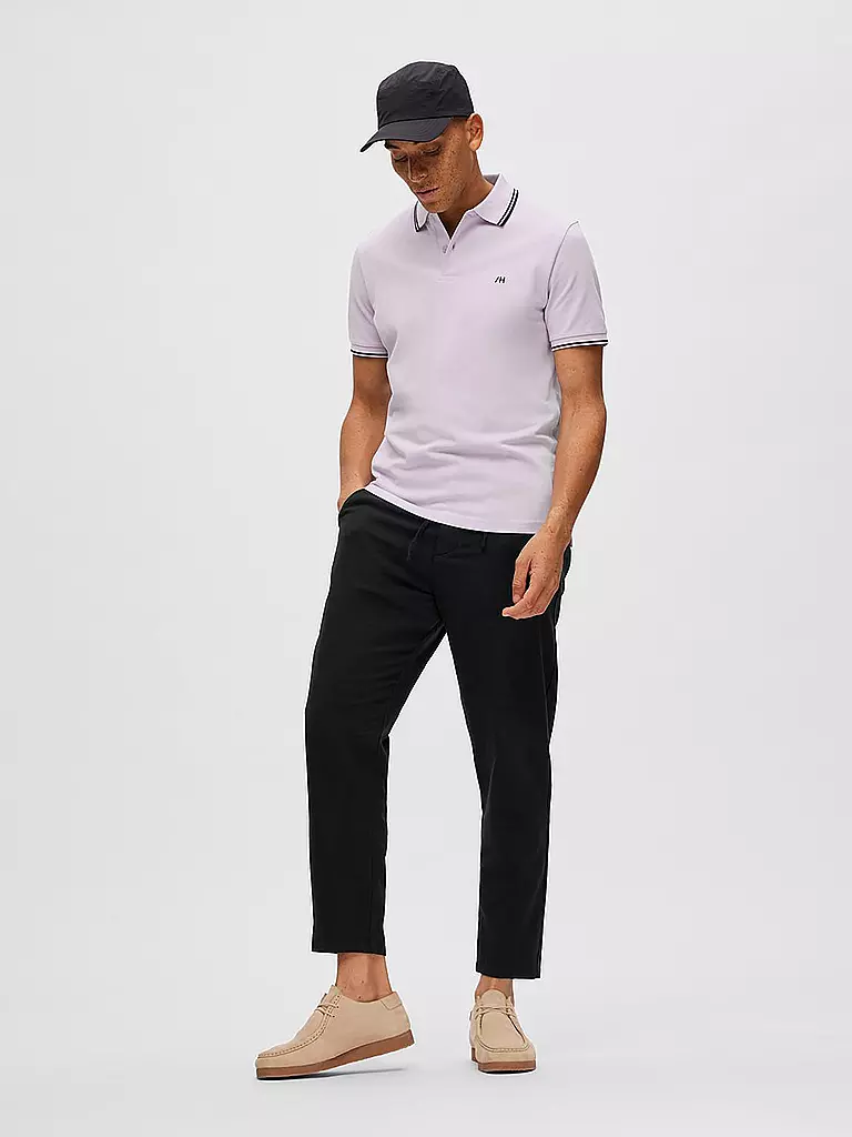 SELECTED | Leinenhose SLH172 | schwarz