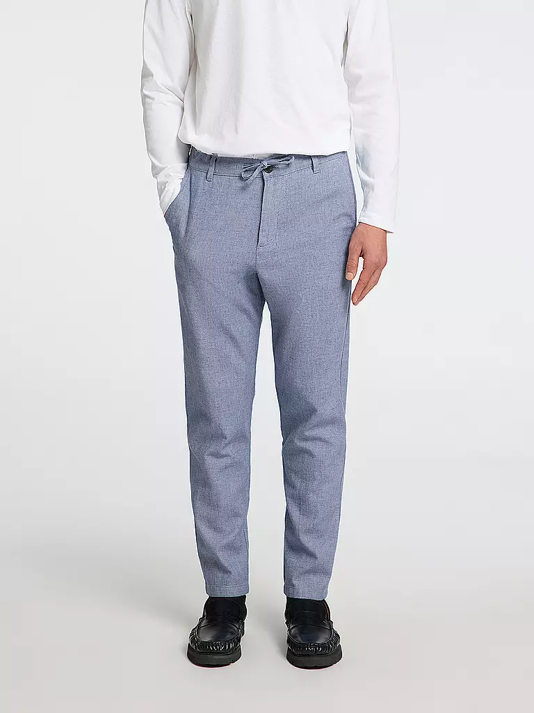 SELECTED | Leinenhose SLH172 | blau