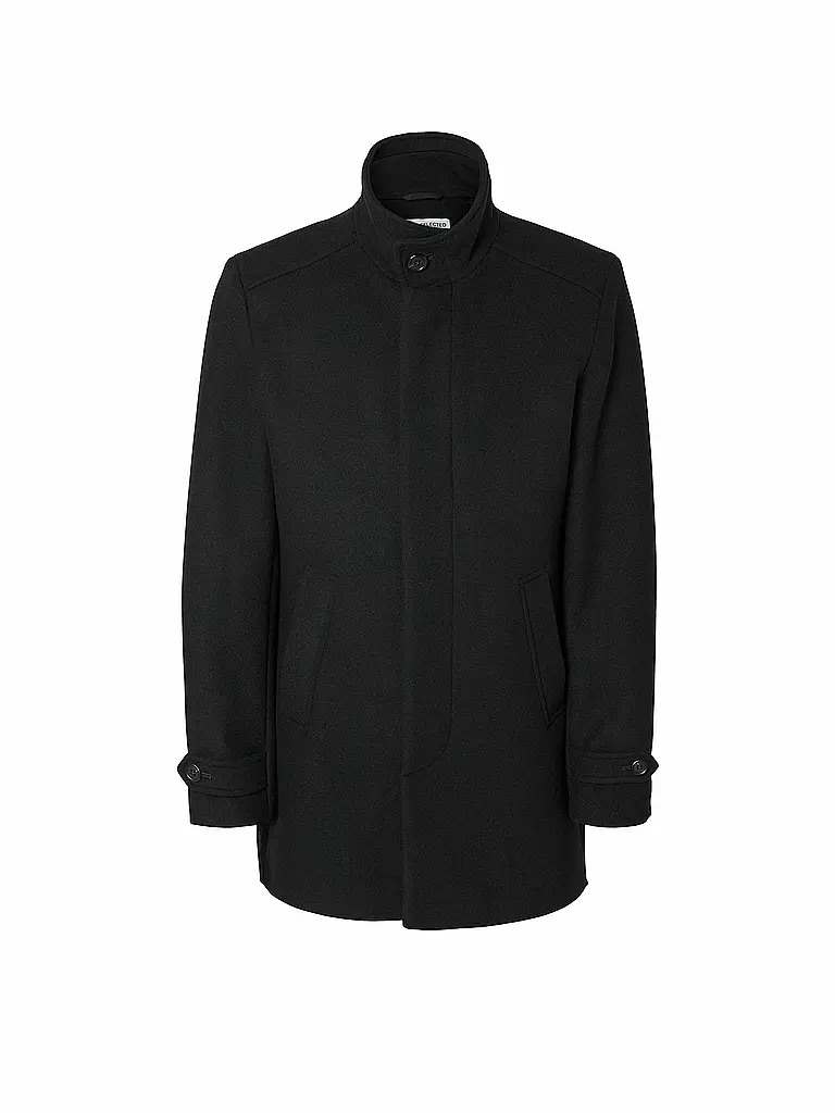 SELECTED | Manteau en laine SLHNEW | Noir