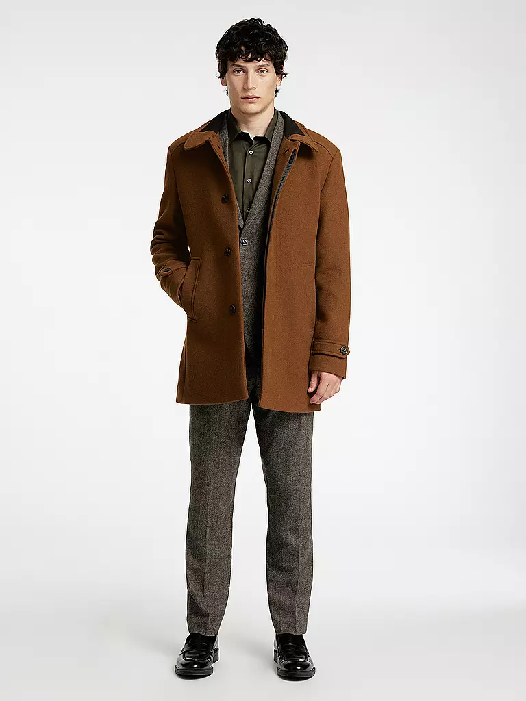 SELECTED | Manteau en laine SLHNEW | Camel
