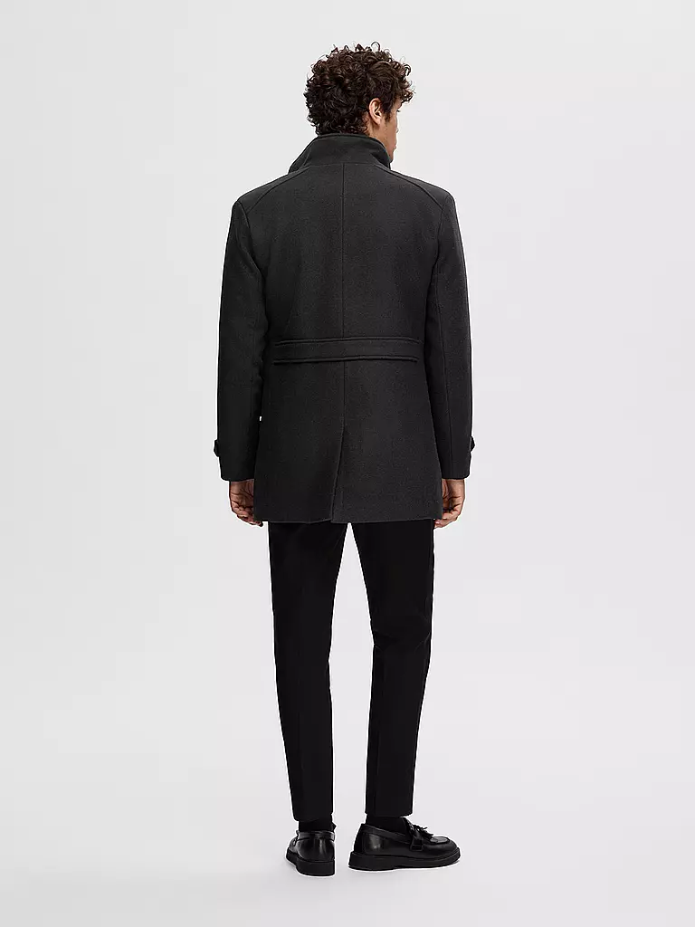 SELECTED | Manteau en laine SLHNEW | Noir