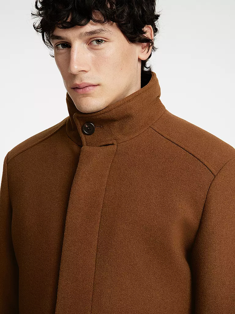 SELECTED | Manteau en laine SLHNEW | Camel