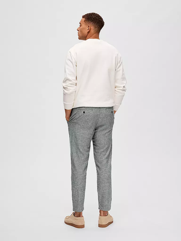 SELECTED | Pantalon en lin SLHSLIMTAPE | 