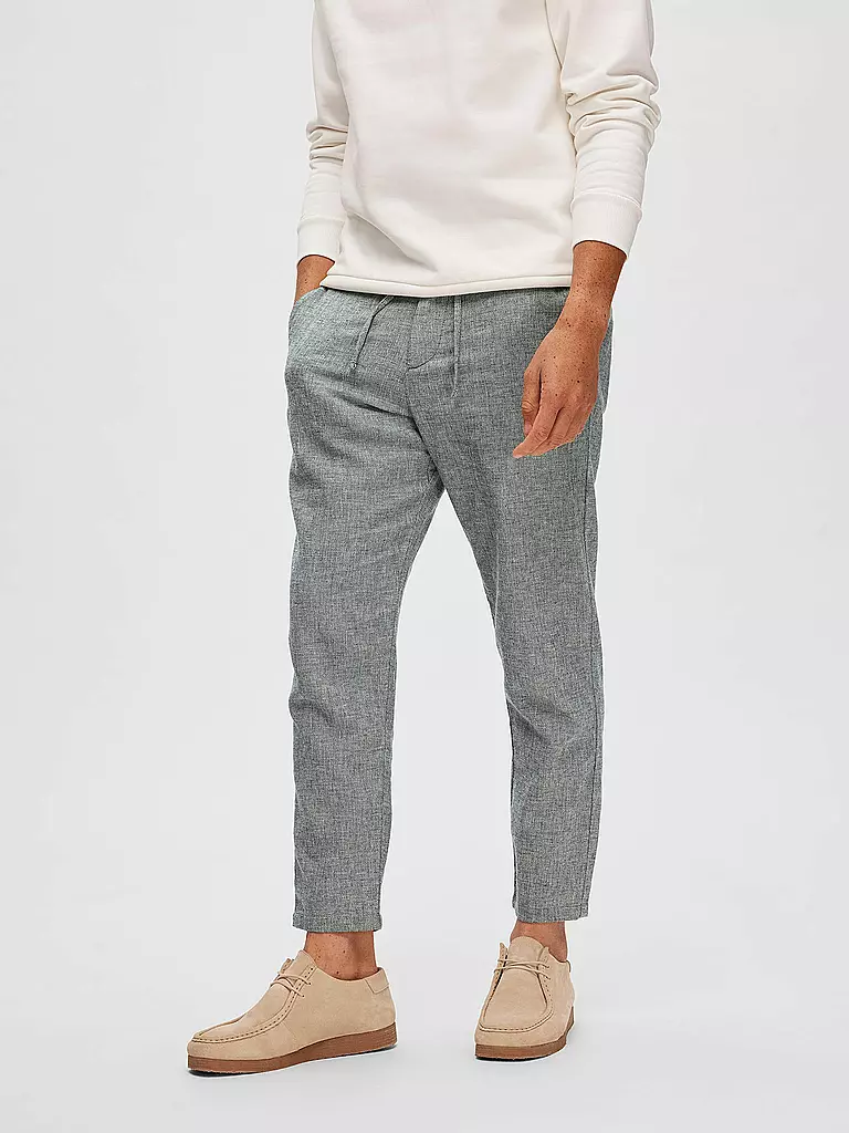 SELECTED | Pantalon en lin SLHSLIMTAPE | 