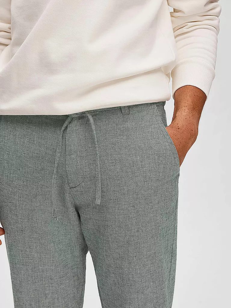 SELECTED | Pantalon en lin SLHSLIMTAPE | 