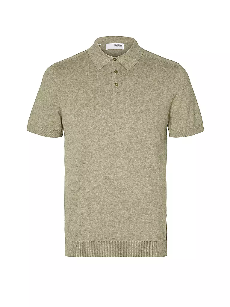 SELECTED | Polo SLHBERG | hellgrün