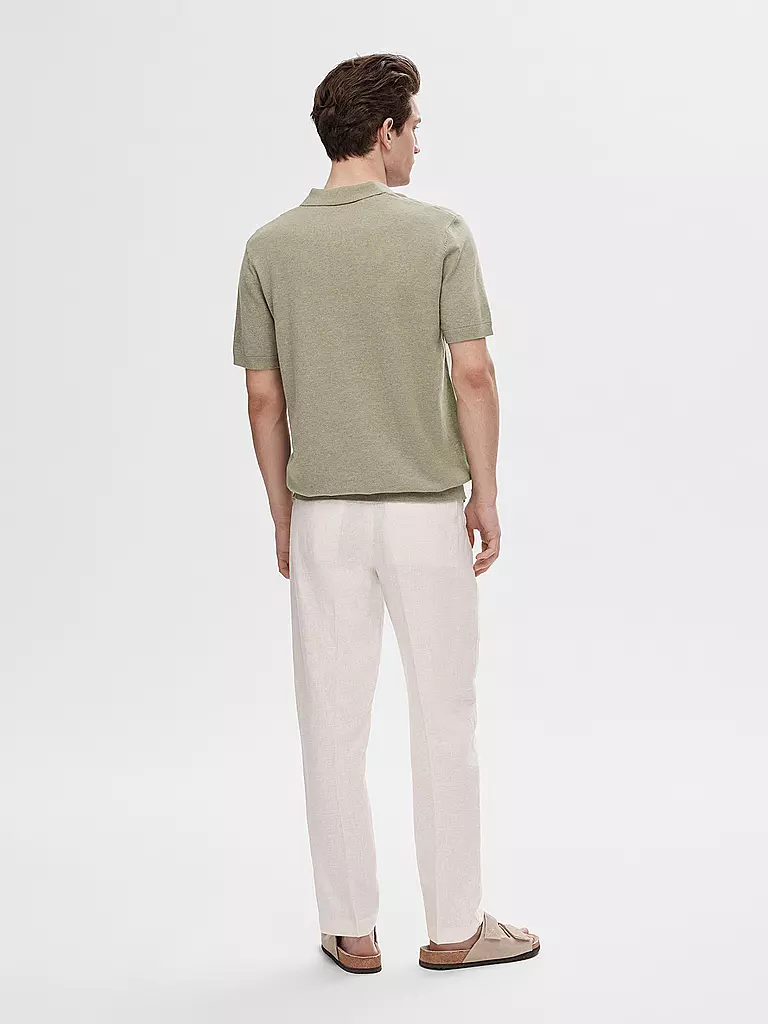 SELECTED | Polo SLHBERG | hellgrün