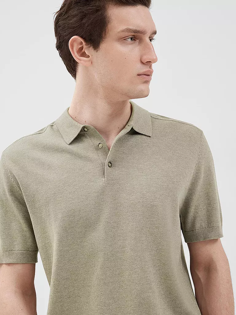 SELECTED | Polo SLHBERG | hellgrün