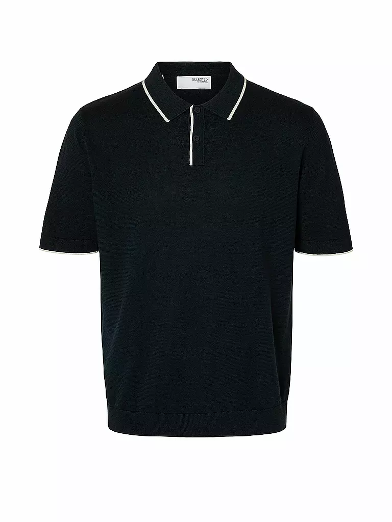 SELECTED | Polo | dunkelblau