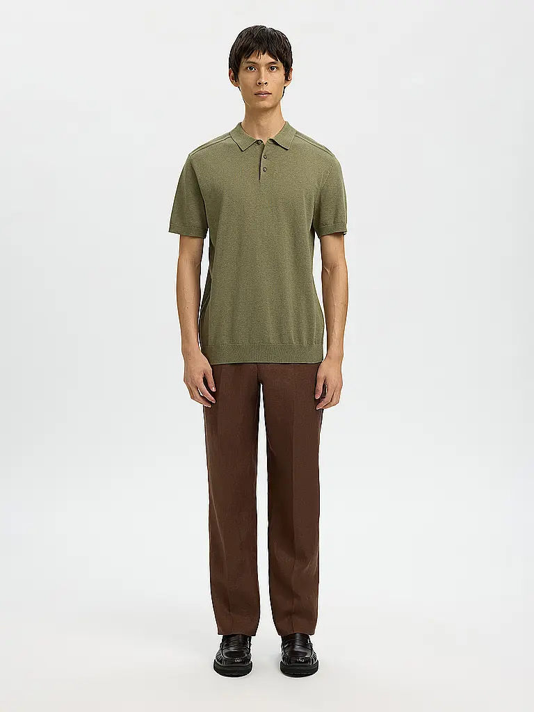 SELECTED | Poloshirt SLHBERG | Vert