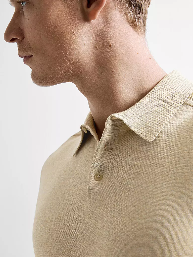 SELECTED | Poloshirt SLHBERG | Beige
