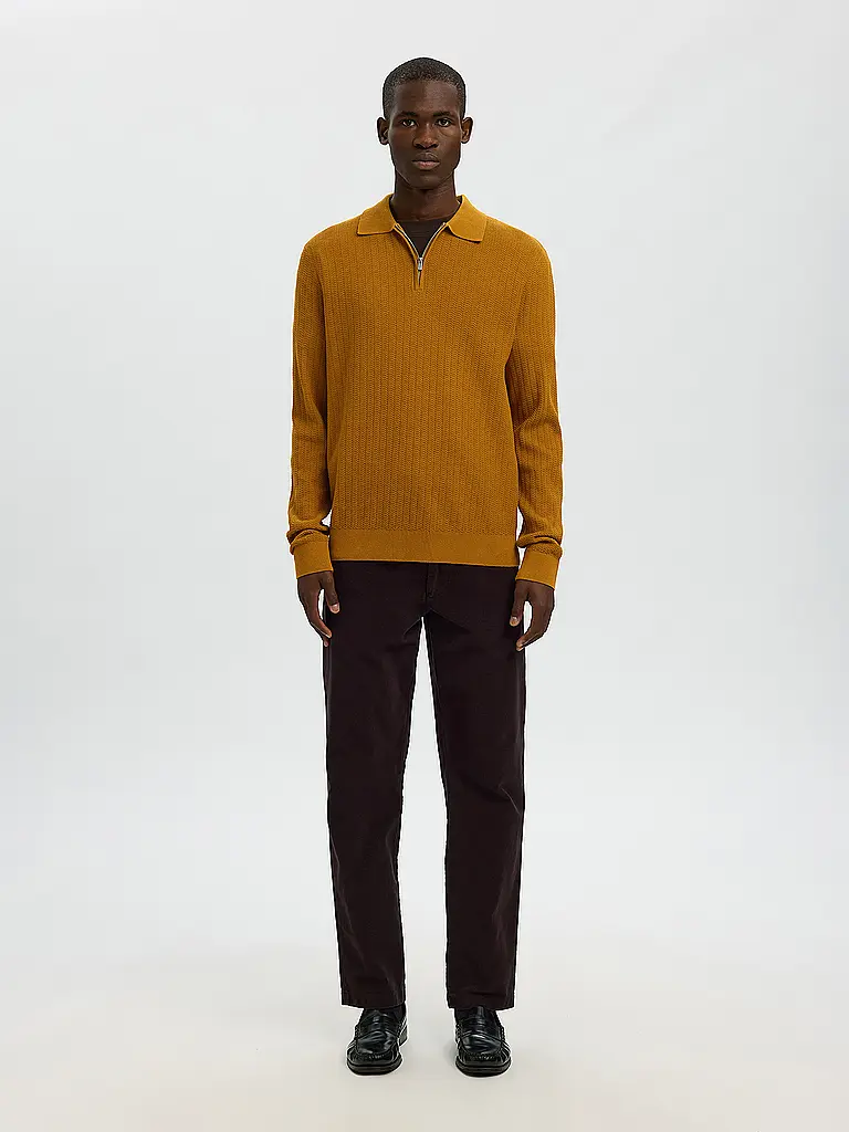 SELECTED | Poloshirt SLHCRAN | Marron