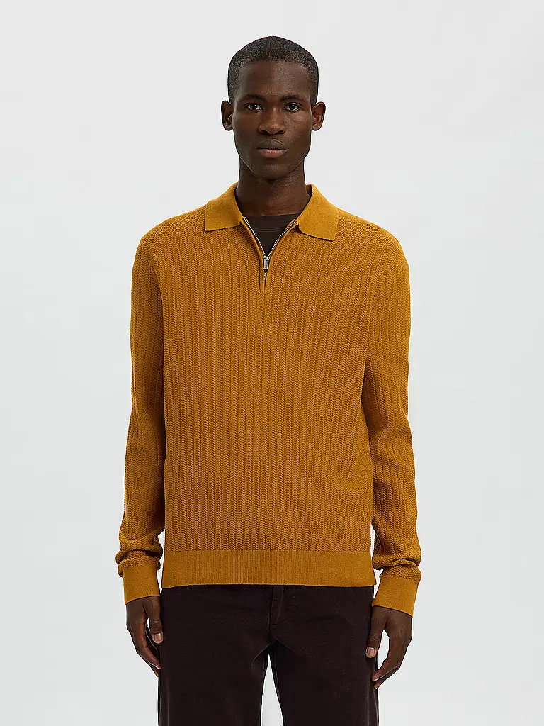 SELECTED | Poloshirt SLHCRAN | Marron