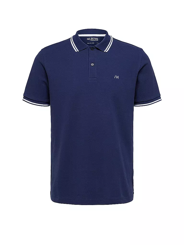 SELECTED | Poloshirt SLHDANTE | blau