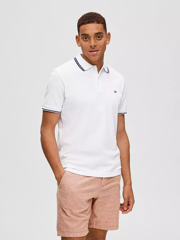SELECTED | Poloshirt SLHDANTE | weiss