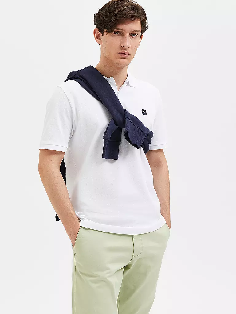SELECTED | Poloshirt SLHDANTE | weiss