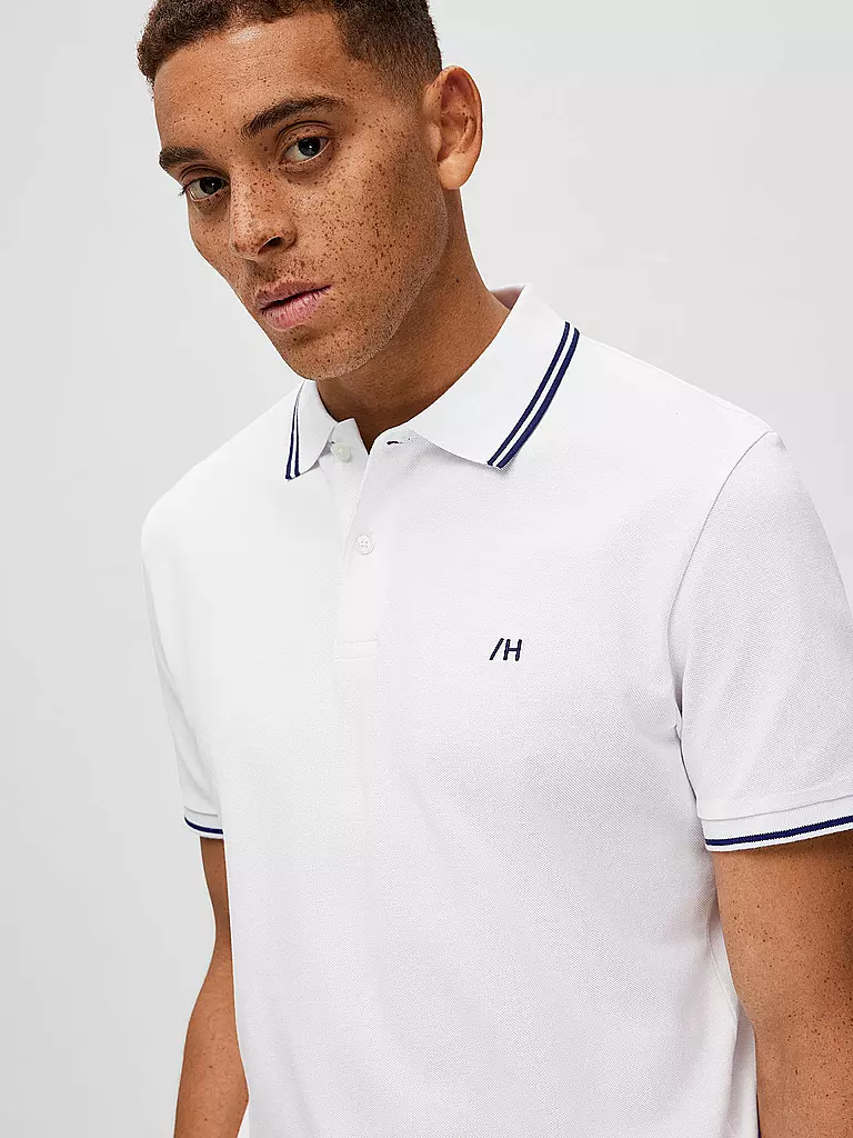 SELECTED | Poloshirt SLHDANTE | weiss