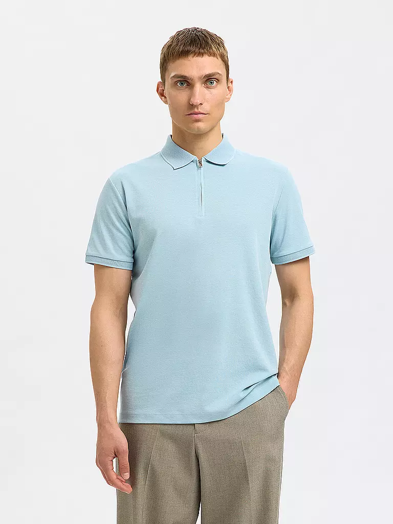 SELECTED | Poloshirt SLHFAVE | hellblau
