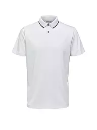 SELECTED | Poloshirt SLHLEROY COOLMAX | Blanc