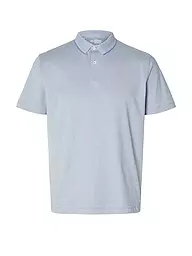 SELECTED | Poloshirt SLHLEROY COOLMAX | Bleu clair