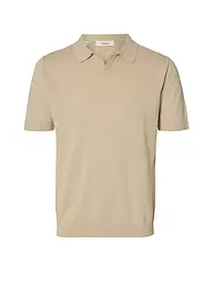 SELECTED | Poloshirt SLHMATTIS | Beige