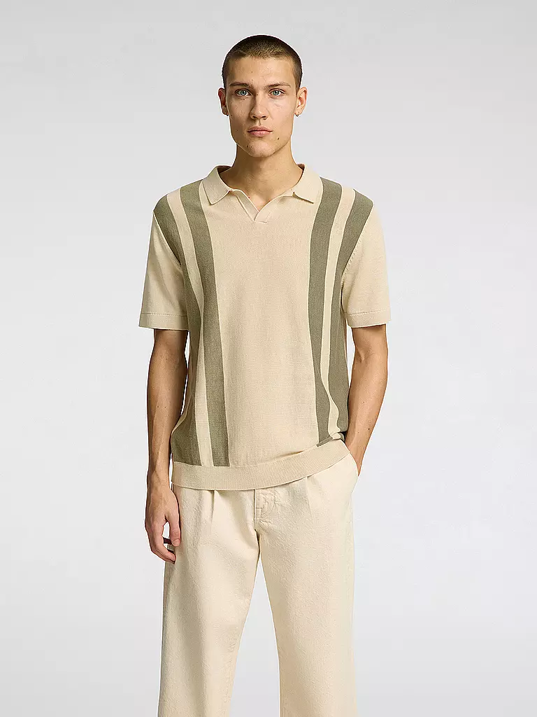 SELECTED | Poloshirt SLHMATTIS | beige