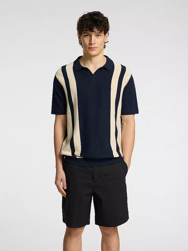 SELECTED | Poloshirt SLHMATTIS | dunkelblau