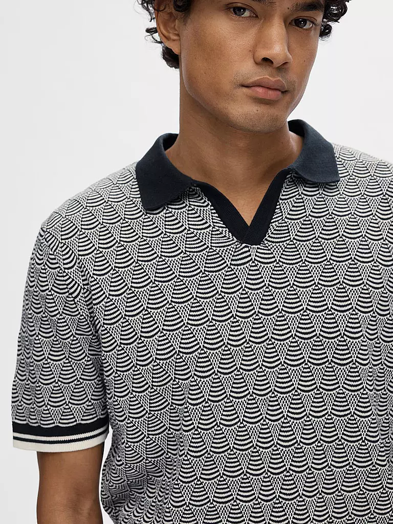 SELECTED | Poloshirt SLHWIFI | Bleu foncé