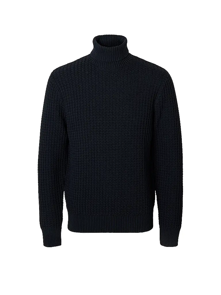 SELECTED | Pull à col roulé SLHTOM | blau