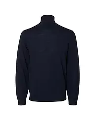 SELECTED | Rollkragenpullover SLHTRAY | Bleu foncé