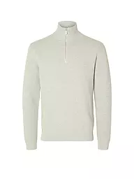 SELECTED | Pull Troyer SLHDANE | Gris clair