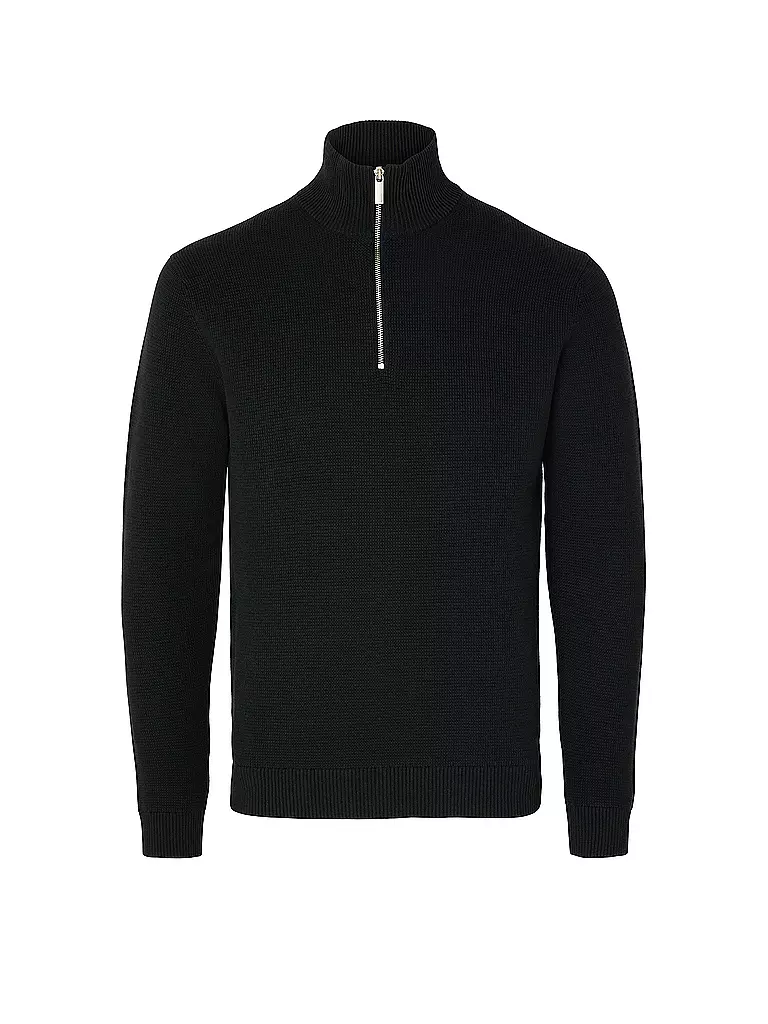 SELECTED | Pull Troyer SLHDANE | schwarz
