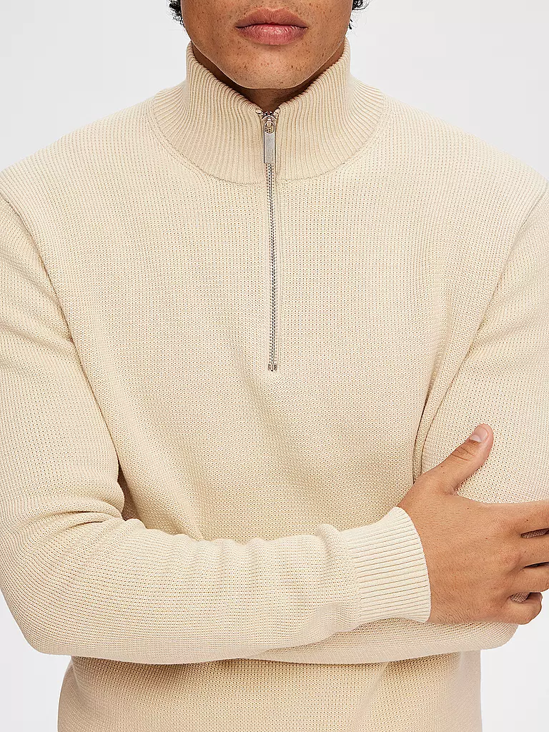 SELECTED | Pull Troyer SLHDANE | beige