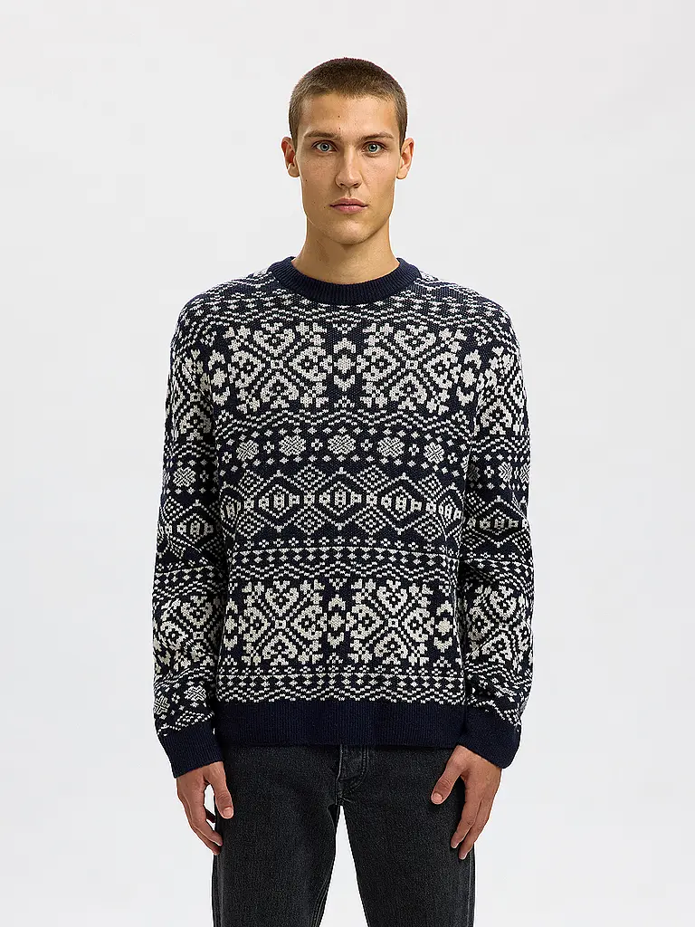 SELECTED | Pullover SLHHOLGER | Bleu