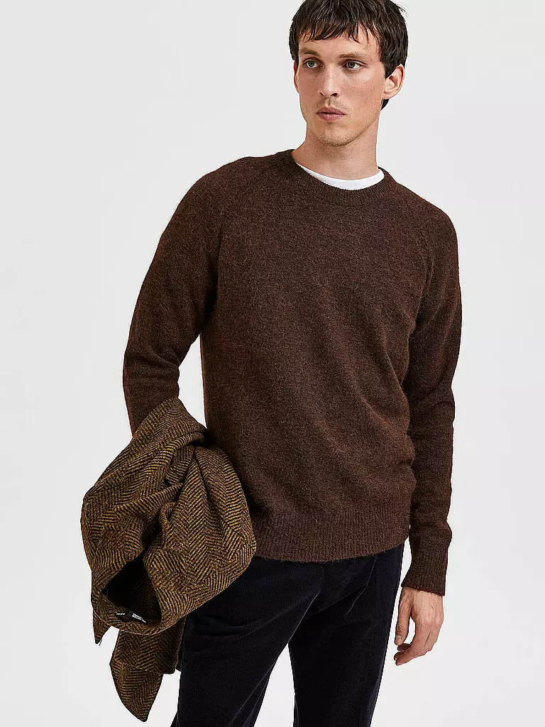SELECTED | Pullover SLHRAI  | Marron